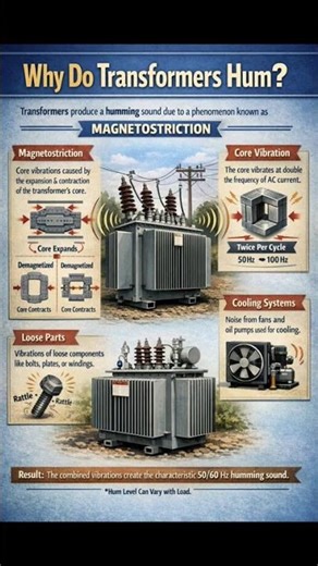 humming of the transformer
