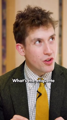 Two Brits experience fine dining!