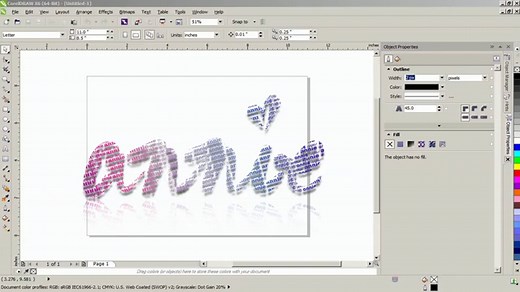 Create a mosaic text effect - Corel Discovery Center