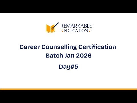 Day#5 | CCC Batch Jan 2026 | Addressing Mental Health Challenges By Abhishek Sir