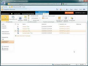 SharePoint 2010 Dokumentenbibliothek