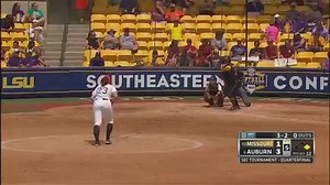 Watch No. 6 Auburn Softball (47-9) beat No. 13 Missouri 5-2 in the SEC Tournament to advance to Friday's semifinal (2 p.m. CT) against archrival Alabama. WAR EAGLE! | Auburn Tigers