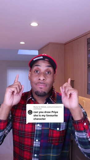 How to Draw Priya from Turning Red Movie Tutorial