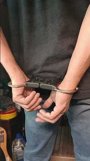 Behind the Back Handcuff Escape- TCH 850 Folding Rigid