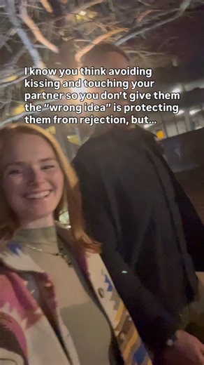 In 2019, I was avoiding cuddling with my partner and it was hurting our relationship.⁣ ⁣ I’d tense up when he touched my back in bed.⁣ I would avoid letting him kiss me for too long because I was terrified to turn him on.⁣ ⁣ Not because I wasn’t in love. ⁣ But because I didn’t want to disappoint him.⁣ ⁣ I had zero desire for s*ggs and I didn’t want to say no again.⁣ The guilt was insane. ⁣ ⁣ If you’ve been avoiding affection because you’re afraid to lead your partner on, this is for you.⁣ ⁣ A lo