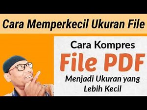 Cara Kompres File PDF || memperkecil ukuran kapasitas file
