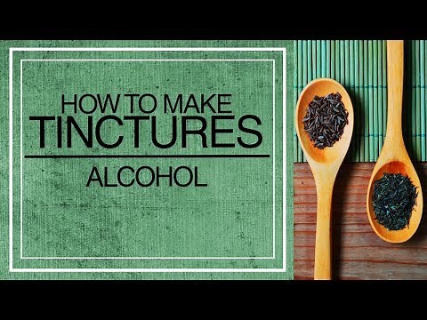 Alcohol Herbal Tincture