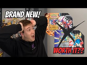 Opening the BRAND NEW Pokémon Slashing Legends Tin! Pokemon TCG Product Review