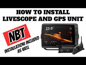 How To Install Garmin Electronics (NBT/Livescope and 1243 Mapping Units)