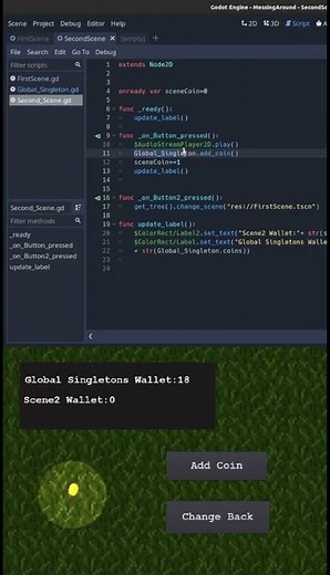 How Do I pass variables between scenes in Godot?
