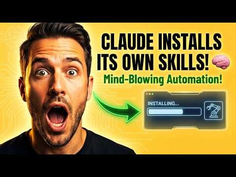 🧠 Teaching Claude to Auto-Install Its Own Skills | Hero Extract