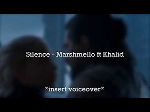 silence - marshmello ft khalid edit audio