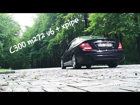 Mercedes w204 c300 v6 231hp Sound +Xpipe