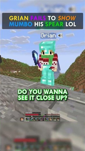 Grian FAILS To SHOW Mumbo His SPEAR LOL