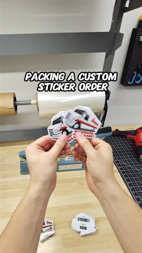 104 reactions · 13 comments | Custom die cut stickers. Outdoor rated and waterproof. Fast turnaround and free shipping. Order online today. Packing a custom sticker order #packingorders #smallbusiness #behindthescenes #snapon | AADesigns.co | Facebook