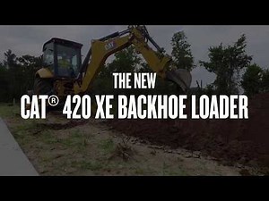 The Cat® 420 XE Backhoe Loader Gives You More