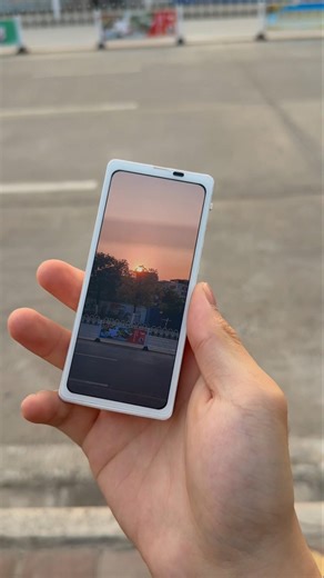 This little phone is actually pretty fun, with wireless charging, dual speakers, and a triple camera