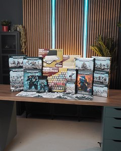 ⚒️ Win yourself the ultimate Space Wolves army bundle Fanatic paint bundle from The Army Painter for just pennies! 🎁 You'll also have the chance at winning from over 300 instant wins ranging from miniatures, combat patrols, paints, brush sets, site credit & even Warhammer vouchers! 🎟️ Just click the link below to head over to the site & pick up your tickets now! 📆 We'll be finding the winner of this epic bundle on 13/03/26 at 7:30pm on YouTube, Facebook & Twitch! | RaffledUp