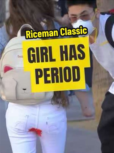 Little girl just started period and has no idea what it is, would you step in and help her? #socialexperiment #period
