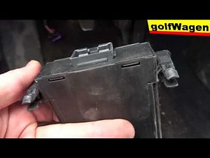 VW Golf 5 CAN Gateway module location change programing /can BUS?/