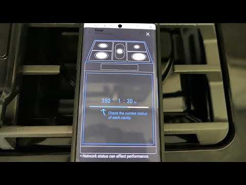 How to connect the Samsung Range to the Samsung Smartthings App