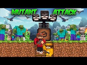 We Created Bunker to Survive MUTANT ATTACK in Minecraft!
