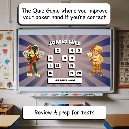 Algebra JOKERS WILD Math Game | No Prep Grade 6 Review