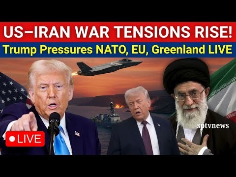 LIVE: U.S.–Iran Nuclear War Surge! Trump Orders Warships, Jets Forward | Greenland | Press Briefing