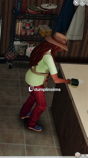 is she trying to poison him!?!? #sims4 #sims4gameplay
