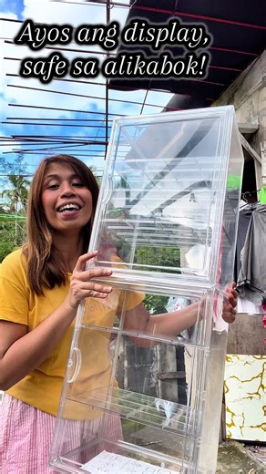 Magnetic Dustproof Acrylic Display Case Organizer