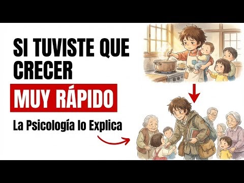 La Psicología del Niño que Tuvo que Crecer Demasiado Rápido — La Neurociencia lo Explica