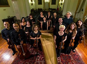 Baroque music on baroque instruments