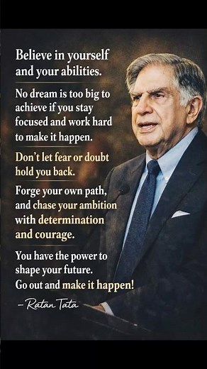 Ratan Tata Motivational Speech | Don’t Fear Failure | Success Mindset 2026 #motivationalspeech