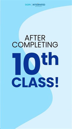 Class 10 to Doctor? 🔥 Start NEET 2026 Now | DOPA Integrated School #FutureDoctor #IntegratedProgram