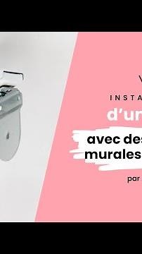 🇫🇷 Comment poser un Store avec des Équerres murales déportées ?