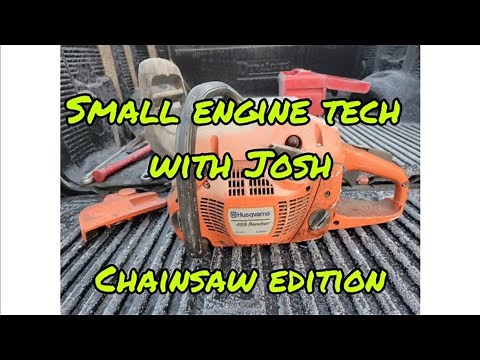 Husqvarna 455 Rancher bar oil troubleshooting. Small Engine Tech with Josh- Chainsaw Edition