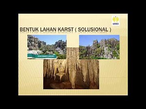 Praktikum Bentuklahan Karst / Solusional / Kapur Geomorfologi