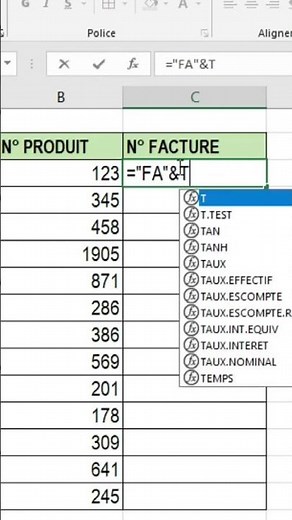 Automatically generate invoice numbers in Excel