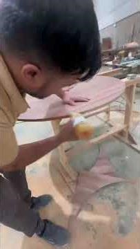 make a table top round wooden