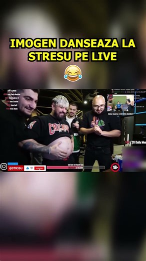 Imogen Danseaza La Stresu Pe LIVE In BURTA GOALA😂#imogen