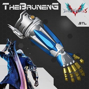 DMC5 Devil May Cry 5 Nero Devil Breaker Overture arm cosplay 3D print model