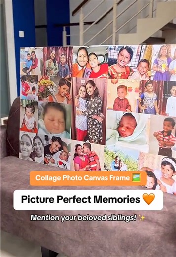 Stunning Photo Canvas Frame for Home Decoration