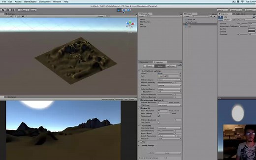 Unity白天黑夜转换教程