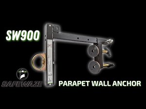 SafeWaze - SW900 Parapet Wall Anchor Installation Instruction | How To Install SW900