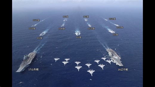 中国首个双航母战斗群横空出世！意外惊喜就是歼15B居然都装备这么多了？