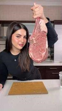 اكبر قطعة ستيك ! 😍