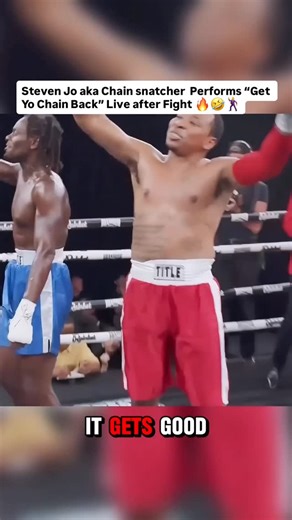 Stevens Joseph | Steven Jo aka Chain snatcher Performs “Get Yo Chain Back” Live after Fight 🔥🤣🕺 #stevenjotv #chainsnatcher | Instagram