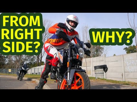 BETTER way to mount your motorcycle!