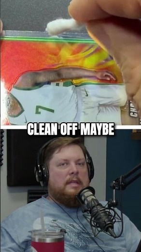 Should Chemicals Be Allowed On Sports Cards?