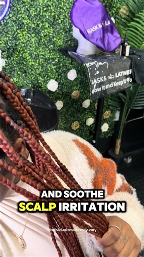 Your protective styles still need protection! 👑 #scalpcare #haircare #protectivestyles
